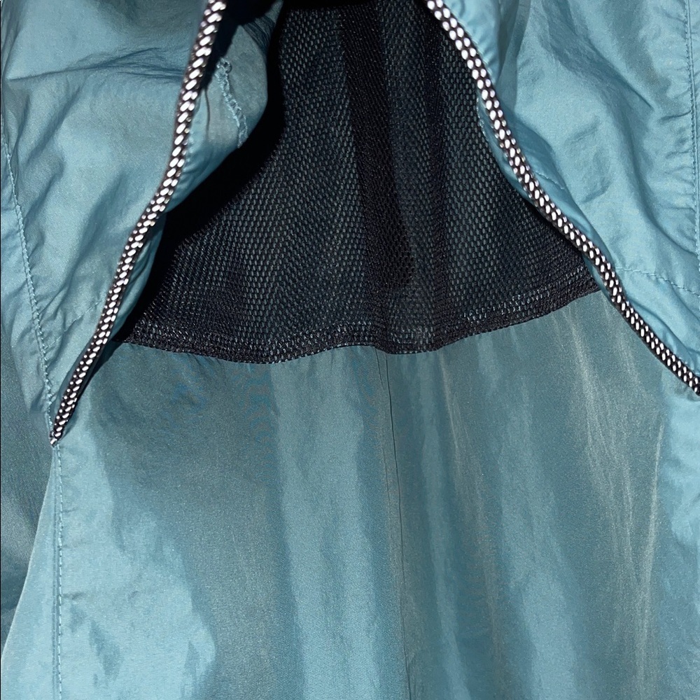 Vintage 1990s Nike aqua teal anorak windbreaker jacket - Picture 9 of 9